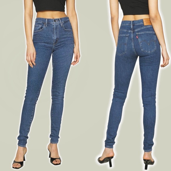 Levi's Denim - LEVI'S Premium Mile High Super Skinny Jeans Sz 28